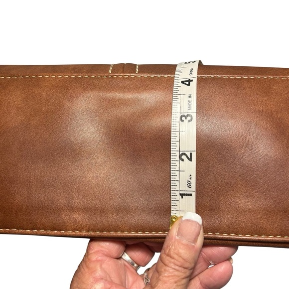 Hema Zhuofan Brown Vegan Leather Bag - Picture 14 of 14